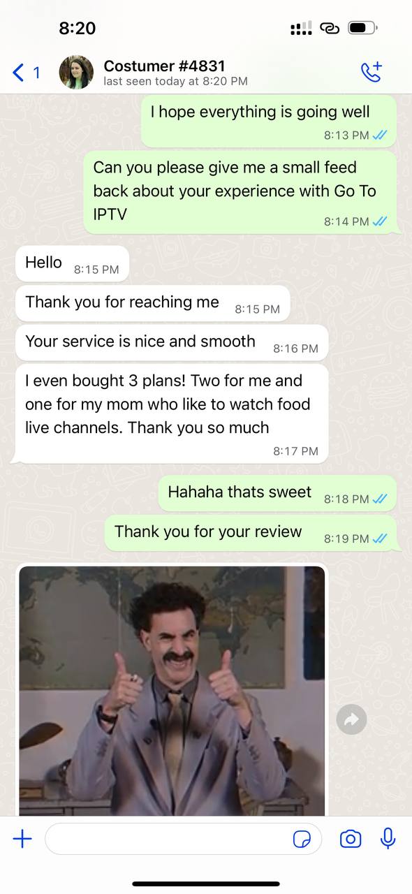 Customer Reviews on Iptvego IPTV in UK 2