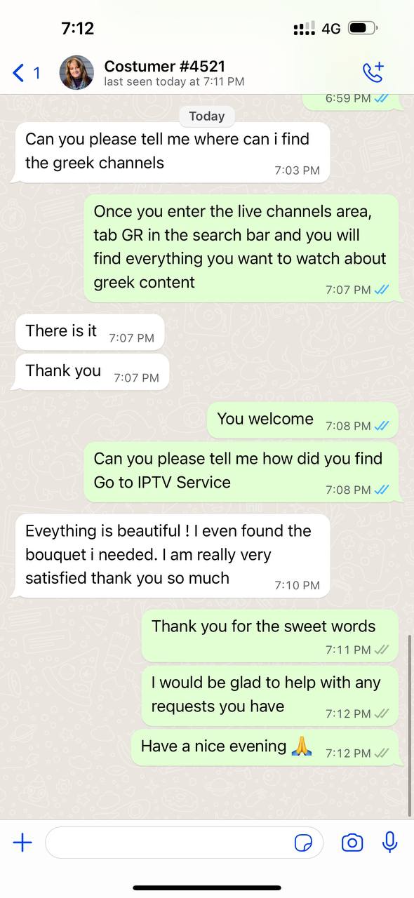 Customer Reviews on Iptvego IPTV in UK 4